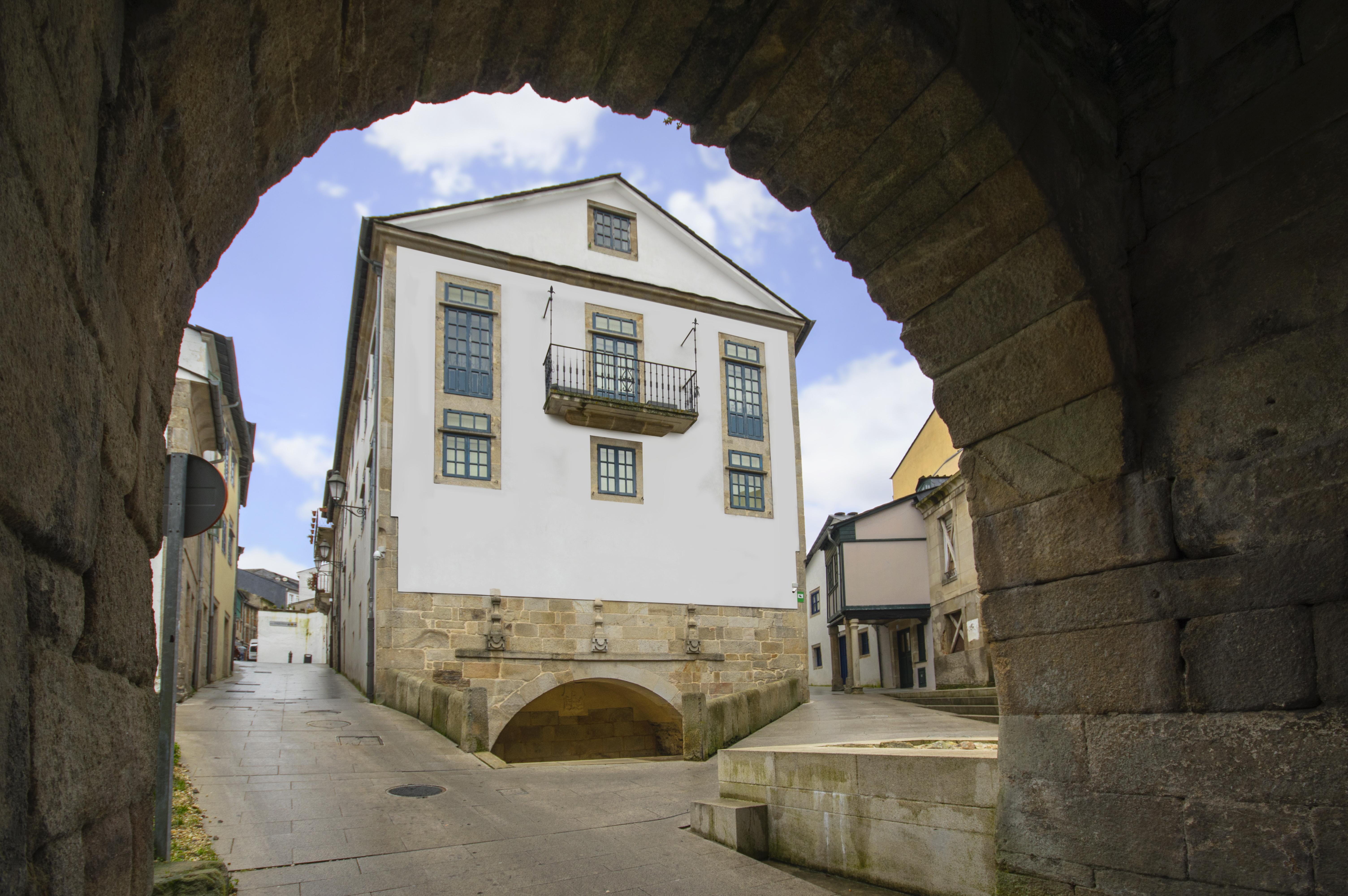 Hotel Monumento Pazo De Orban Lugo Bagian luar foto