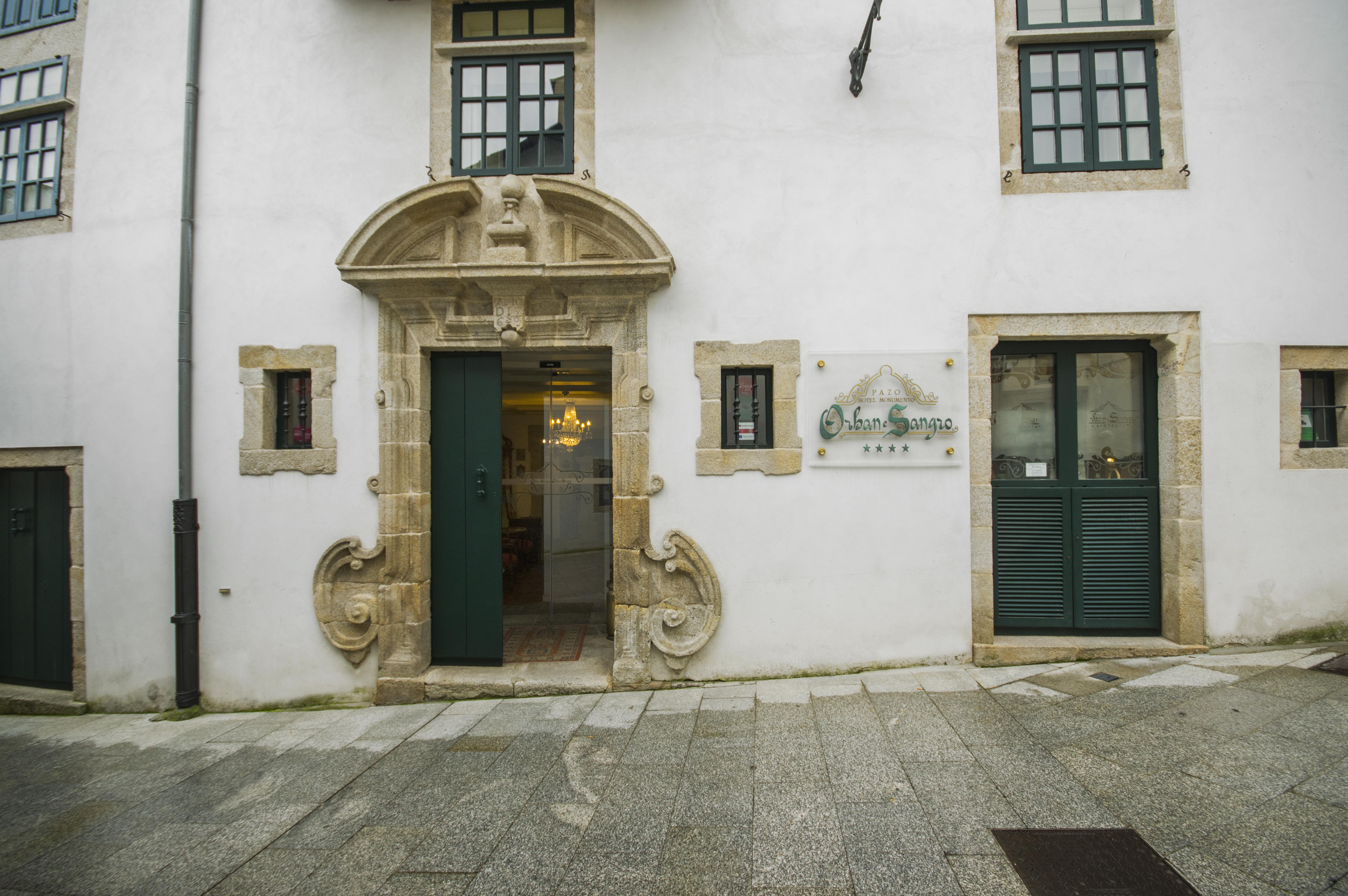 Hotel Monumento Pazo De Orban Lugo Bagian luar foto