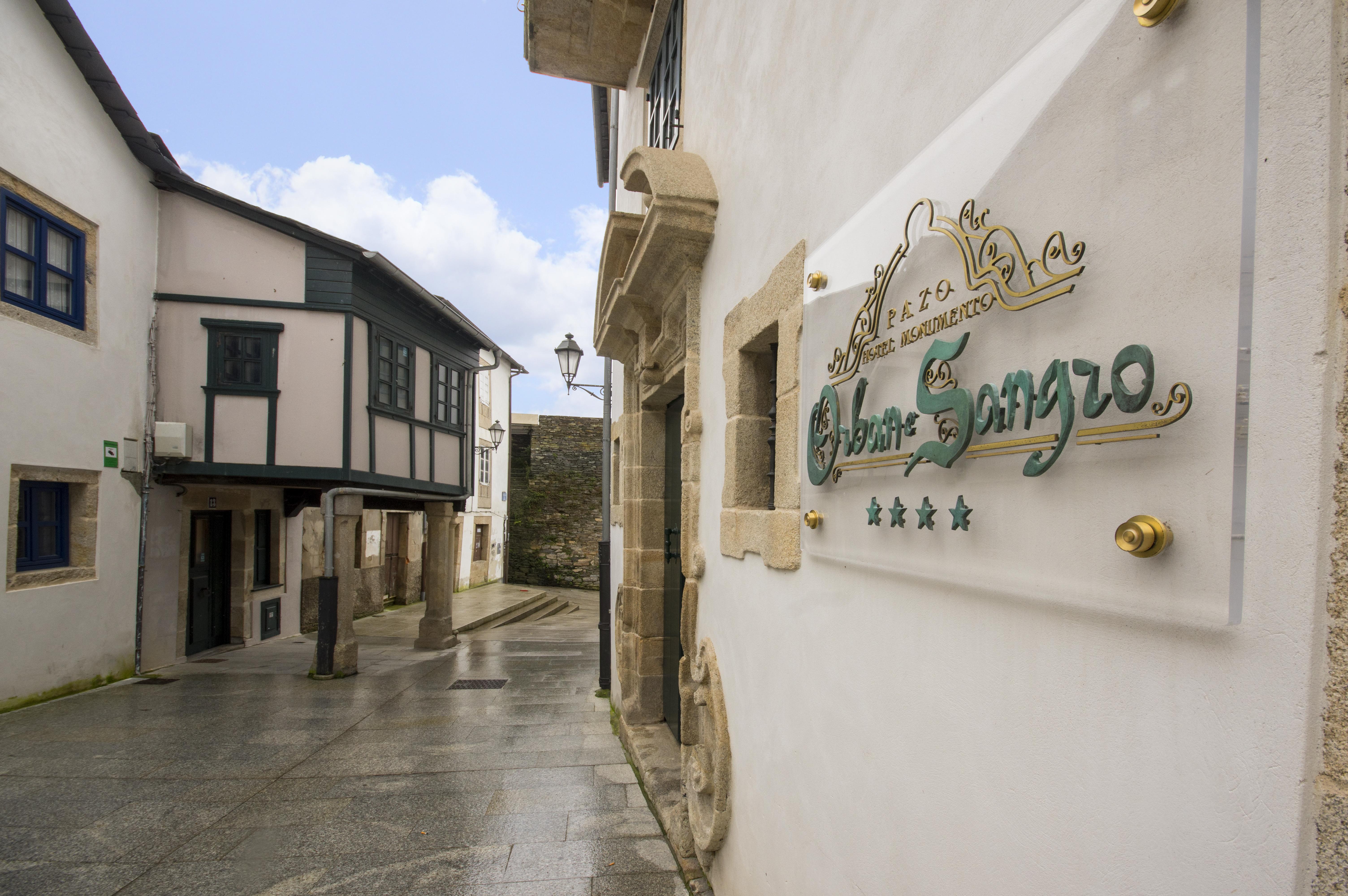 Hotel Monumento Pazo De Orban Lugo Bagian luar foto