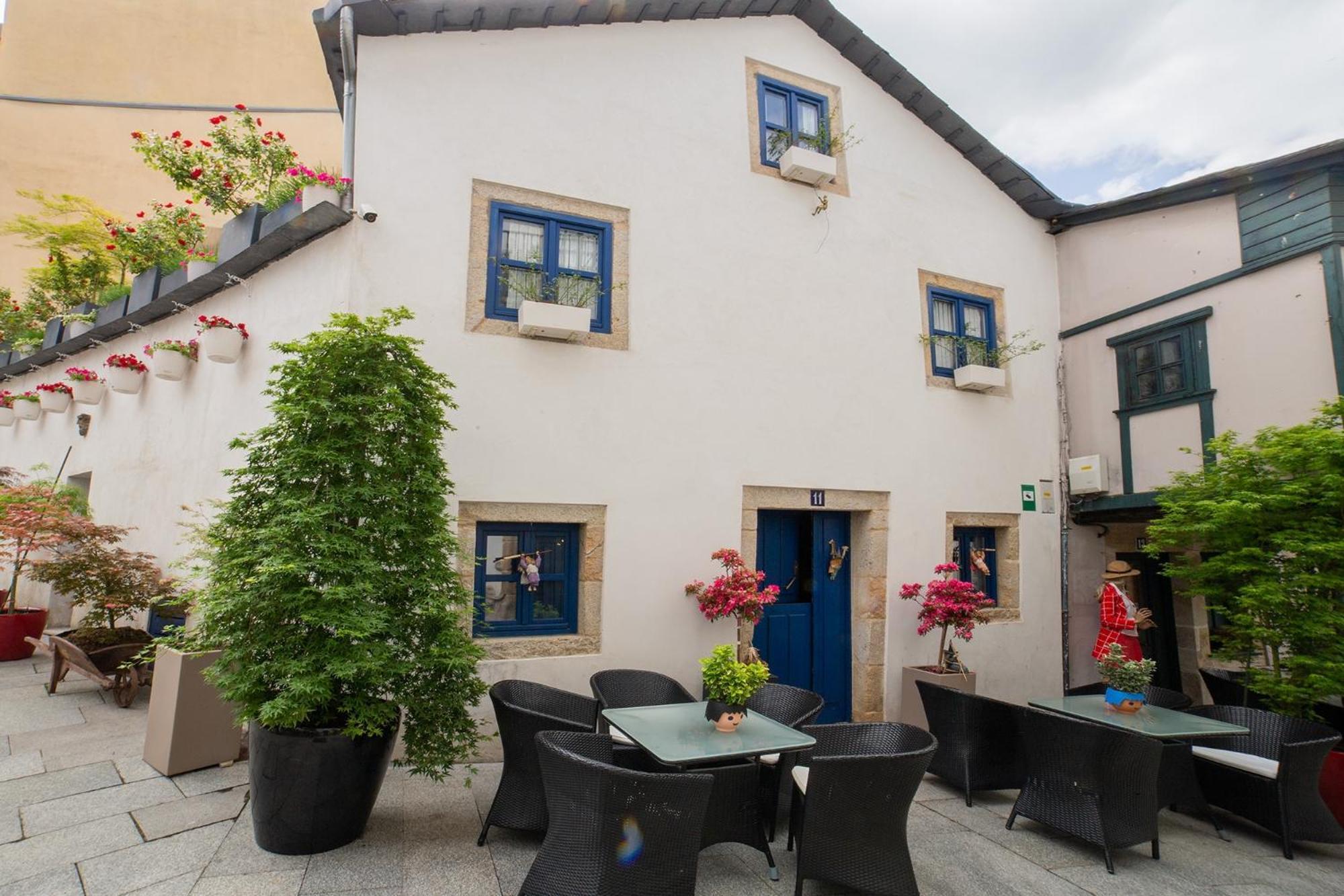 Hotel Monumento Pazo De Orban Lugo Bagian luar foto