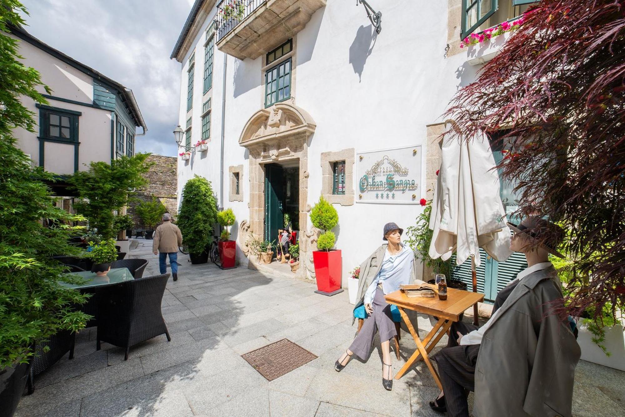Hotel Monumento Pazo De Orban Lugo Bagian luar foto