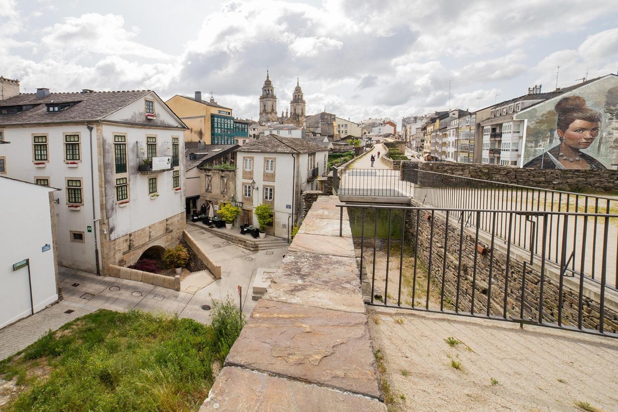 Hotel Monumento Pazo De Orban Lugo Bagian luar foto